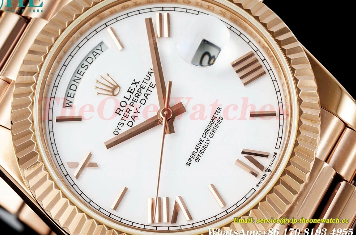DayDate RG Weight) White 40mm RG KF Rmn 228235 VR3255(Gain 0524